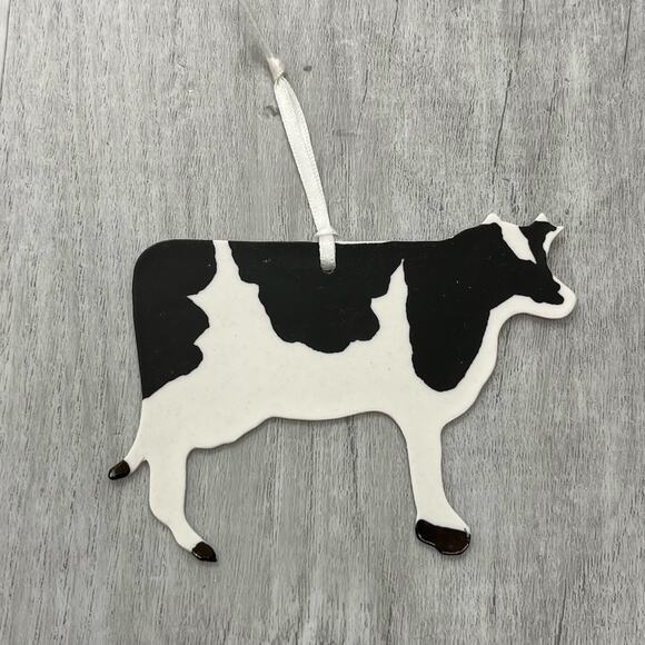 Vintage Bundle Of Sun Catcher Hanging Ornament Decorations Cow Birds Ships - Picture 4 of 12